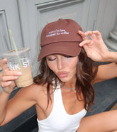 Sorry I'm Late, I Stopped For Coffee Baseball Cap