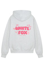 Lucky Thirteen Stephanie Oversized Hoodie Grey Marle