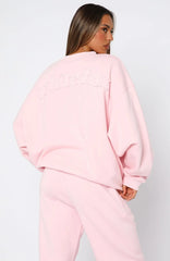 From The Archives Lexi Oversized Sweater Pink