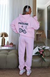 With Love In The Moment Sweatpants Pink
