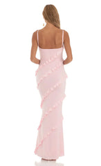 Ruffle Maxi Dress