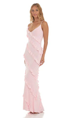 Ruffle Maxi Dress