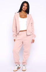 Can't Miss It Sweatpants Dusty Pink