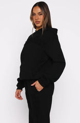 From The Archives Lexi Oversized Hoodie Black