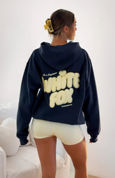 Daydreamers Angelina Oversized Hoodie Navy