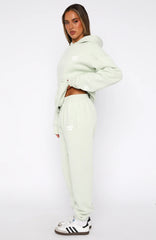 11th Street Keeping It Real Sweatpants Iced Matcha