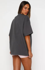 Daydreamers Angelina Oversized Tee Volcanic