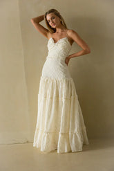 Percy Lace Maxi Dress