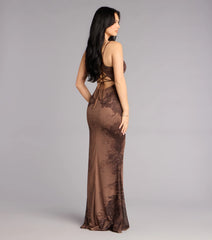 Florence Mesh Lace Mermaid Formal Dress