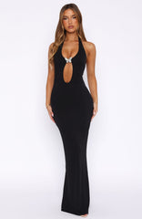 Never Be Friends Maxi Dress Black
