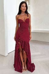 Everdine Maxi Dress - Burgundy