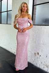 Nara Maxi Dress - Pink