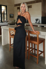 Ramsey Cut Out Maxi Dress - Black