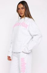 From The Archives Kenzie Oversized Hoodie Grey Marle