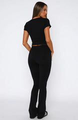 Offstage Flare Pants Monochrome