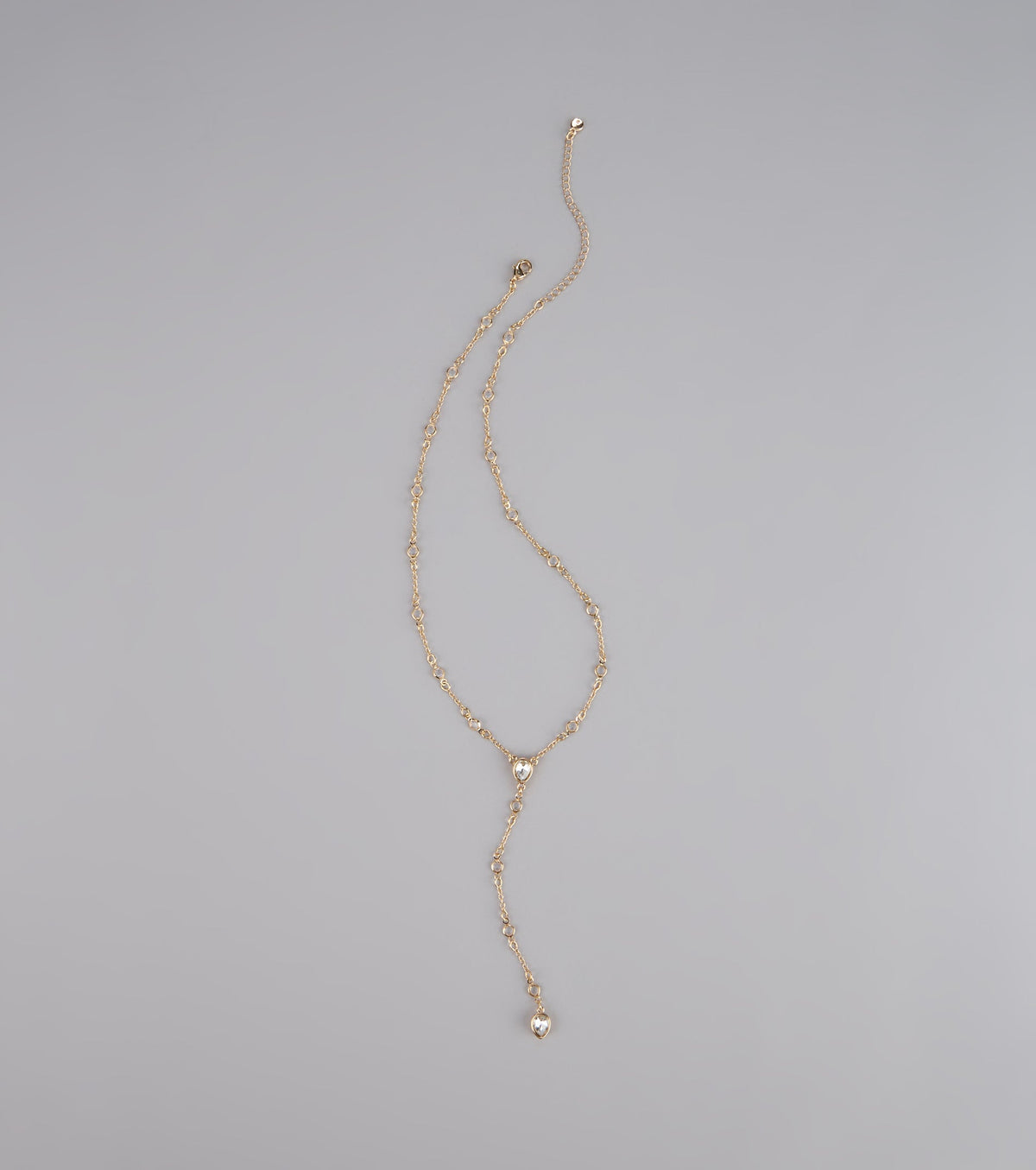 Dainty Glow Rhinestone Necklace