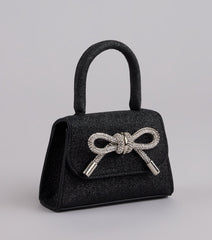 Tie It Together Glitter Mini Bag