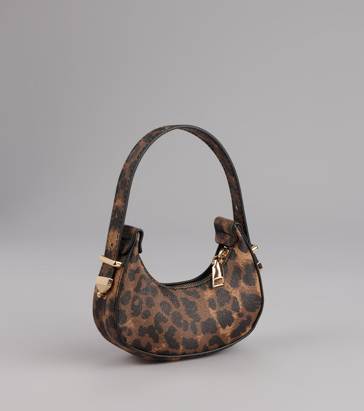 Catwalk Ready Leopard Mini Purse Wallet