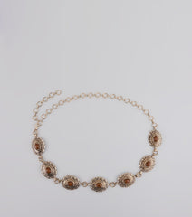 Southern Wind Statement Concho Chain Belt