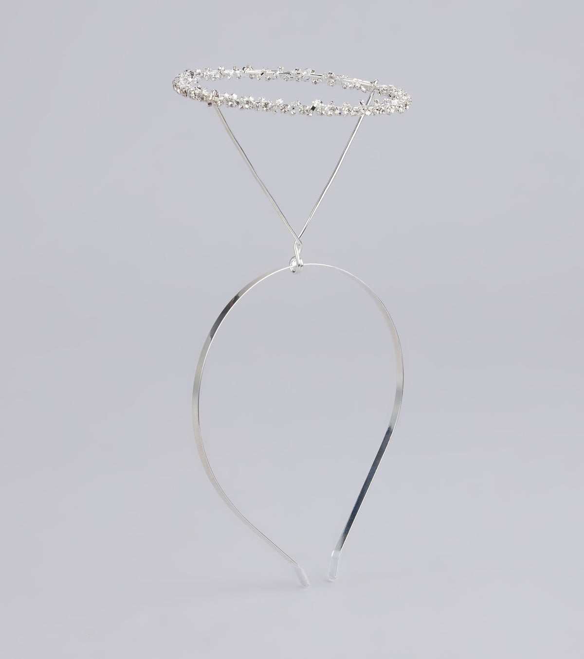 Angelic Glow Rhinestone Halo Headband