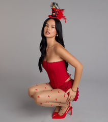 Queen Of Hearts Hat Crown Headband