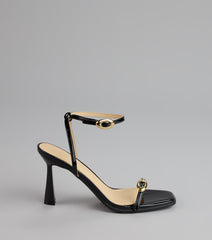 Power Play Patent Stiletto Heels