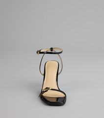 Power Play Patent Stiletto Heels