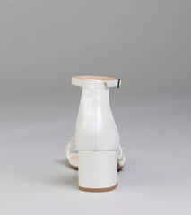 Ultra Luxe Rhinestone Short Block Heels