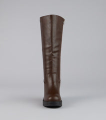 Retro Rise Knee High Platform Boots