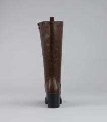 Retro Rise Knee High Platform Boots