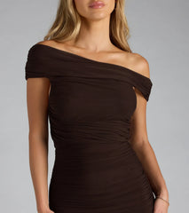 Ashlynn Off-Shoulder Mermaid Formal Dress