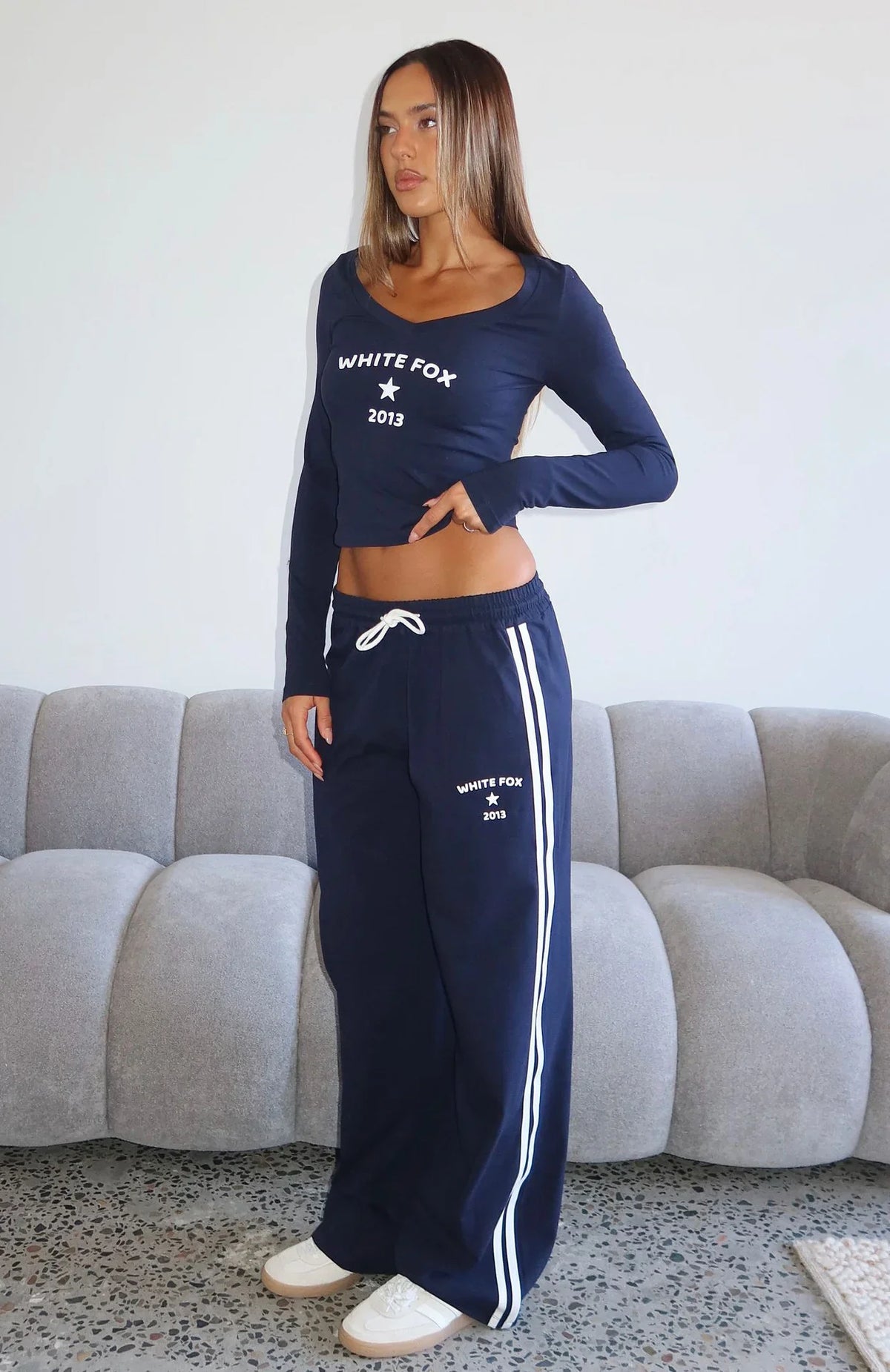 Found You Out Track Pants Navy