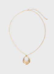 Sweet Disaster Necklace Gold