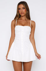 Field Day Mini Dress White