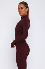 Race To You Jacket Merlot