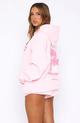 Sweet Sensations Oversized Hoodie Pink