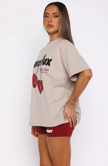 Club 14 Trinity Oversized Tee Moon