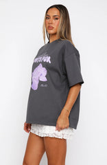 With Love Forever Oversized Tee Volcanic