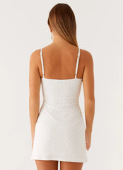 Bowden Mini Dress - Ivory