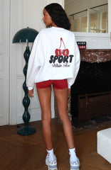 Club 14 Peyton Oversized Sweater Grey Marle