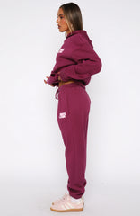 11th Street Sweet Kisses Sweatpants Very Berry