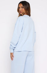 Lucky Ones Long Sleeve Tee Baby Blue