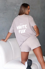 Offstage Back Graphic Oversized Tee Moon