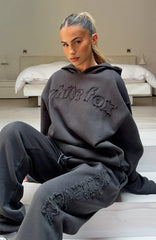 From The Archives Lexi Oversized Hoodie Charcoal
