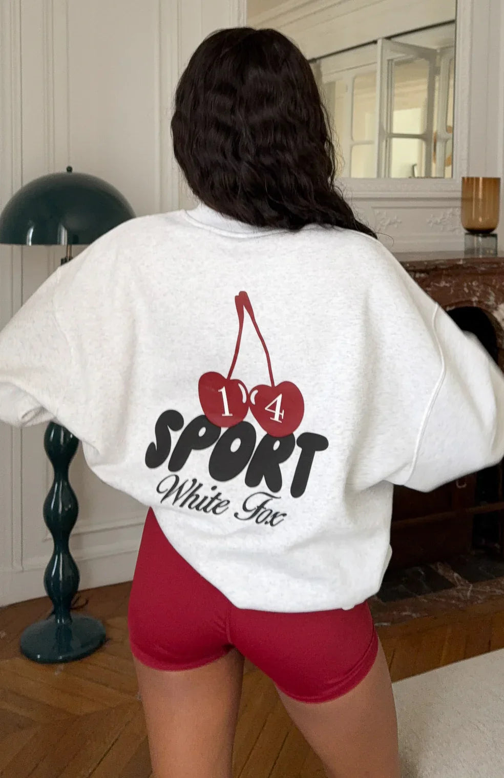 Club 14 Peyton Oversized Sweater Grey Marle