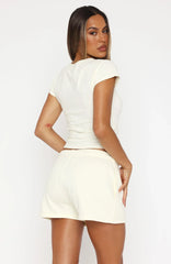 Love You Forever Baby Tee Cream