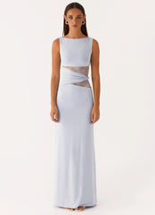 Karma Maxi Dress - Blue