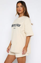 Offstage Oversized Tee Pebble