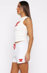 Club 14 Allie Lounge Shorts Grey Marle