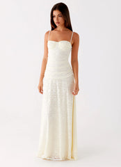 Elsa Maxi Dress - Ivory